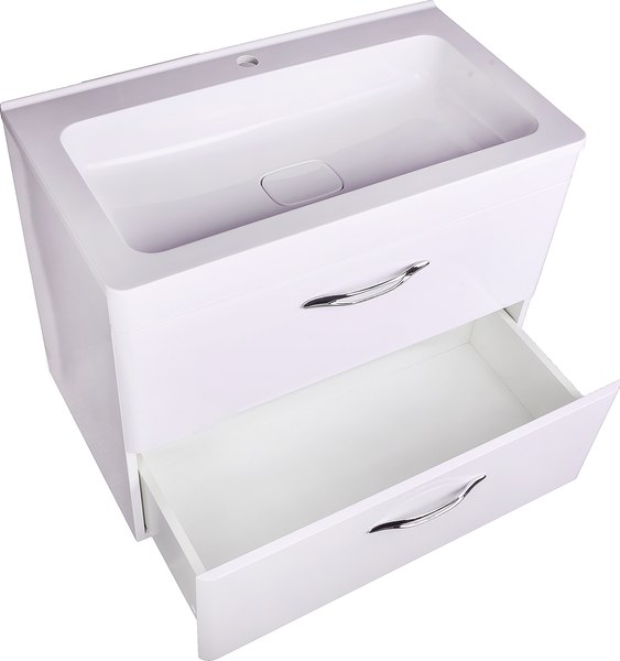 Тумба под умывальник Symbolite Каре 80 Люкс Plus 2 ящика