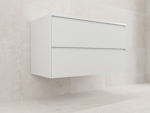 Тумба под умывальник Symbolite Лима 100 Line Plus 2 ящика