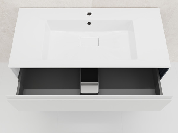 Тумба под умывальник Symbolite Лима 100 Line Plus 2 ящика