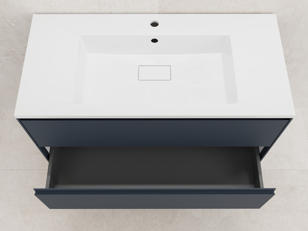 Тумба под умывальник Symbolite Лима 100 Line Plus 2 ящика