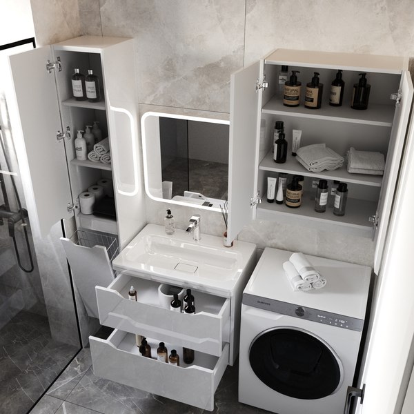 Тумба под умывальник Symbolite Марелла 60 Люкс Plus 2 ящика