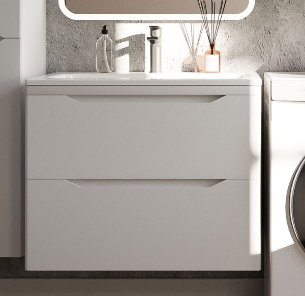 Тумба под умывальник Symbolite Марелла 60 Люкс Plus 2 ящика - фото