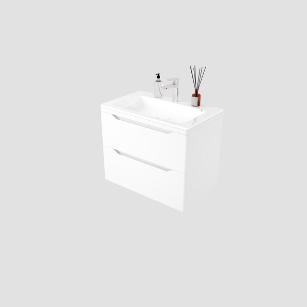 Тумба под умывальник Symbolite Марелла 60 Люкс Plus 2 ящика