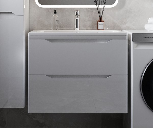 Тумба под умывальник Symbolite Марелла 70 Люкс Plus 2 ящика - фото