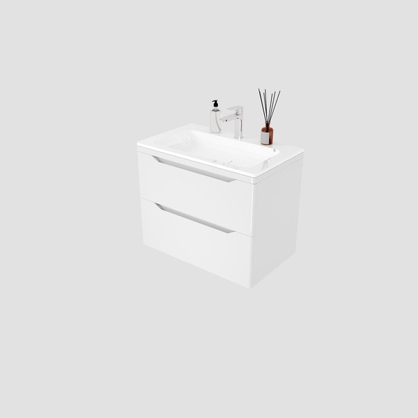 Тумба под умывальник Symbolite Марелла 70 Люкс Plus 2 ящика