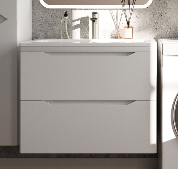 Тумба под умывальник Symbolite Марелла 70 Люкс Plus 2 ящика - фото