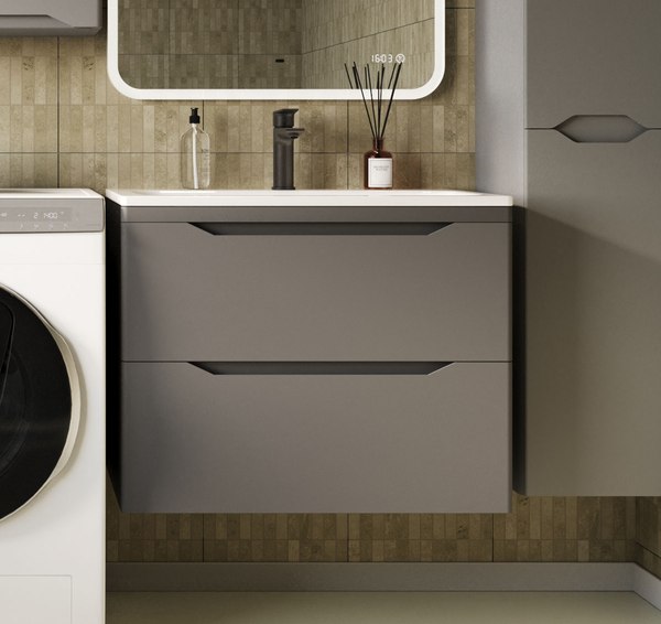 Тумба под умывальник Symbolite Марелла 70 Люкс Plus 2 ящика - фото