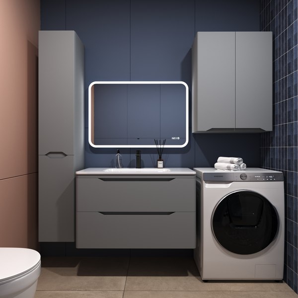 Тумба под умывальник Symbolite Марелла 90 Люкс Plus 2 ящика