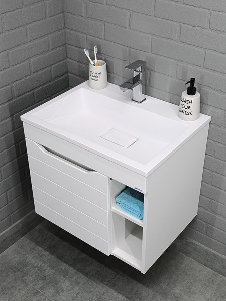 Тумба под умывальник Айсберг Absolute 60 Агата без ящика