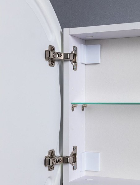 Шкаф с зеркалом для ванной Aquanet Оптима D 800 LED / 344784