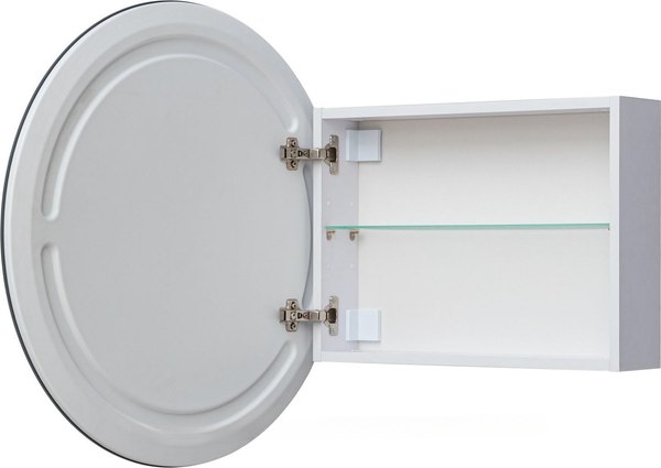 Шкаф с зеркалом для ванной Aquanet Оптима D 800 LED / 344784