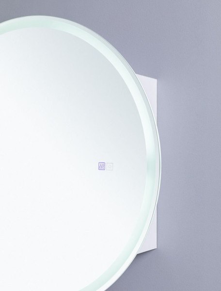 Шкаф с зеркалом для ванной Aquanet Оптима D 800 LED / 344784