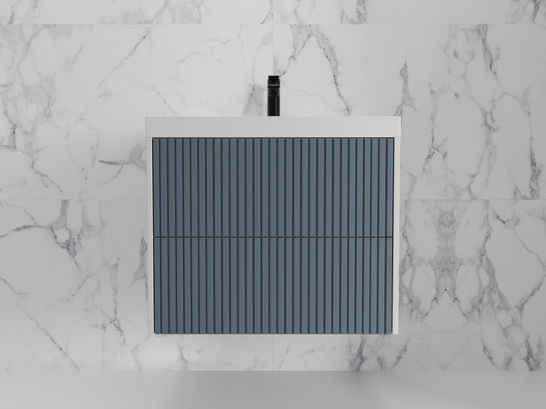 Тумба под умывальник Symbolite Стокгольм 70 Classic Push 2 ящика - фото