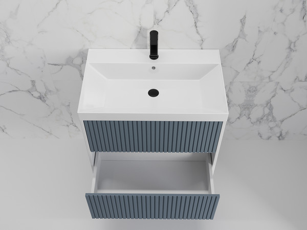 Тумба под умывальник Symbolite Стокгольм 70 Classic Push 2 ящика