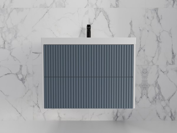 Тумба под умывальник Symbolite Стокгольм 80 Classic Push 2 ящика - фото