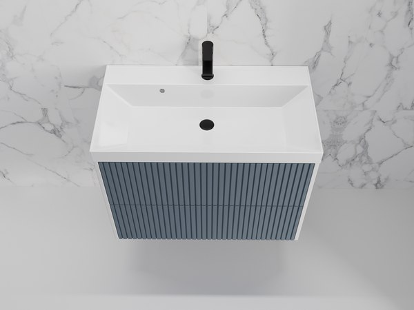 Тумба под умывальник Symbolite Стокгольм 80 Classic Push 2 ящика