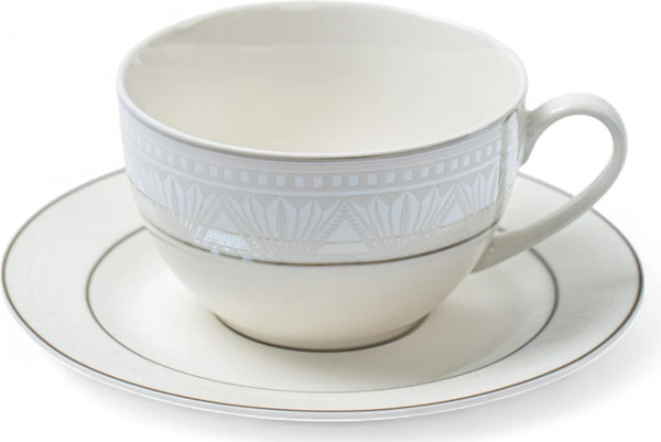 Чашка с блюдцем Fioretta Gatsby TDS665