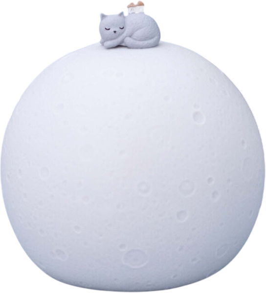 Ночник ILikeGift Lunar cat / BB8001-1-1 - фото