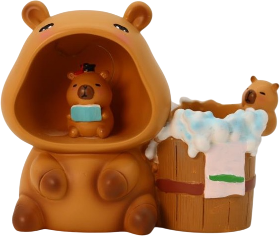 Ночник ILikeGift Capybara student / 2104-57B - фото