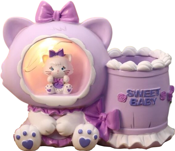 Ночник ILikeGift Milly cat / 991-10B - фото