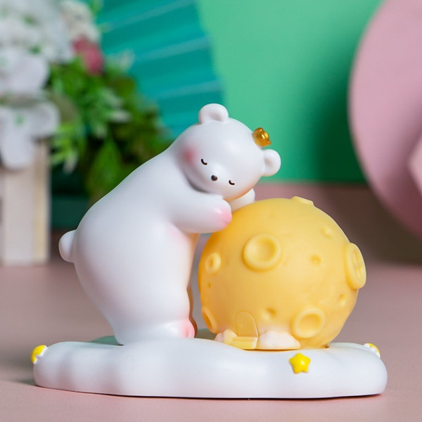 Ночник ILikeGift Bear moon / BB2548-A