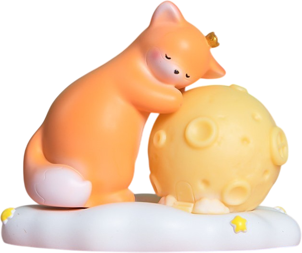 Ночник ILikeGift Corgi moon / BB2548-B - фото