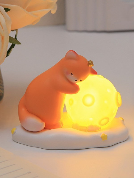 Ночник ILikeGift Corgi moon / BB2548-B