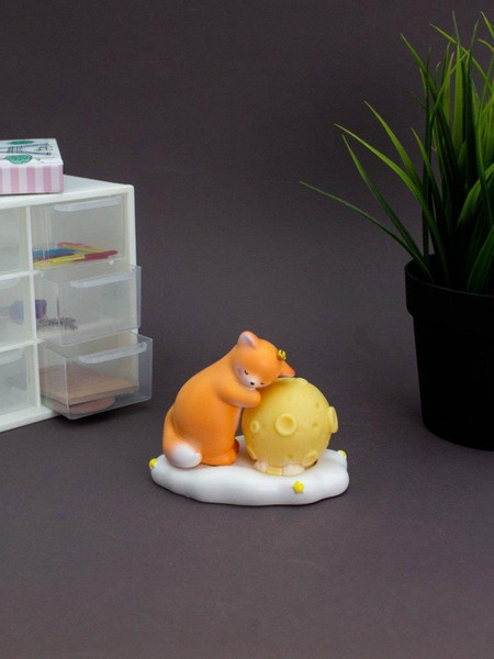 Ночник ILikeGift Corgi moon / BB2548-B