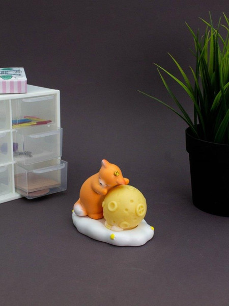 Ночник ILikeGift Corgi moon / BB2548-B