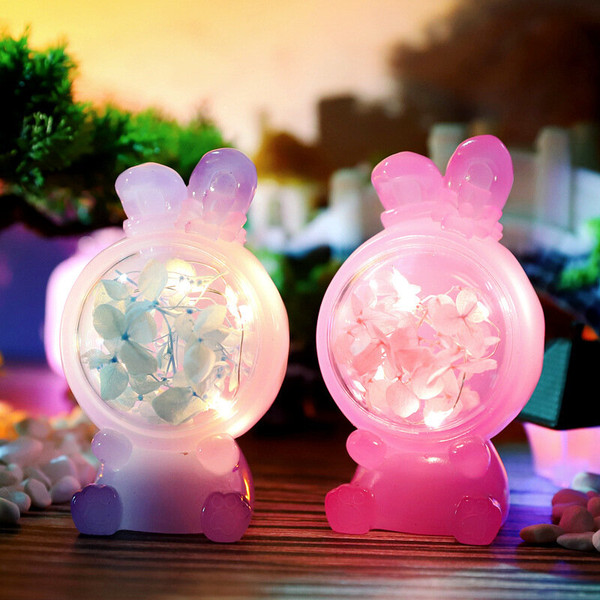 Ночник ILikeGift Flower rabbit / 2104-23B