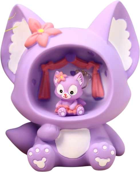 Ночник ILikeGift Fox flower / 1043-14B - фото