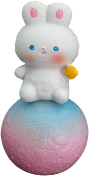 Ночник ILikeGift Rabbit planet / 137P-TJ007 - фото