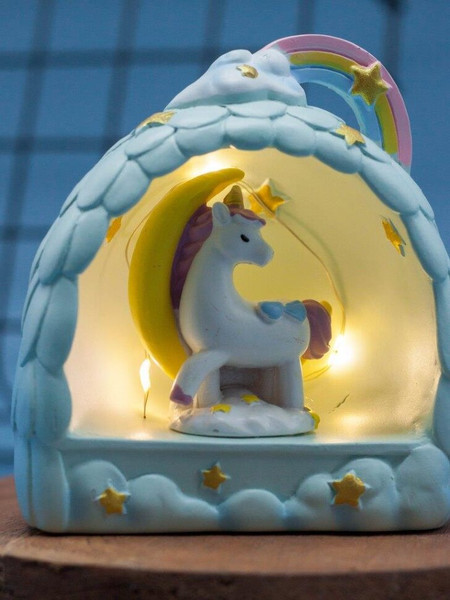 Ночник ILikeGift Rainbow unicorn / 2104-1A