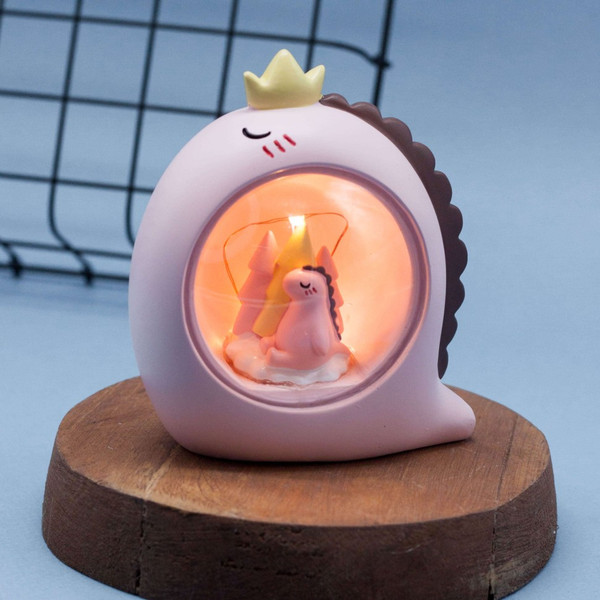 Ночник ILikeGift Sleeping dino ball / 9018-9B