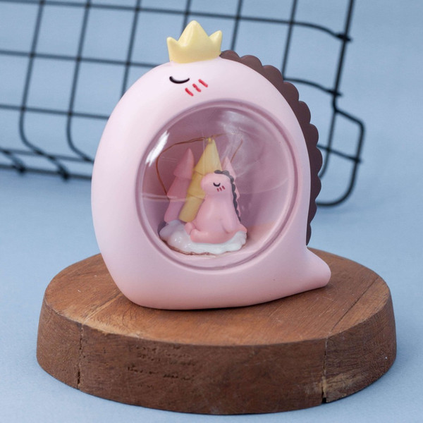 Ночник ILikeGift Sleeping dino ball / 9018-9B