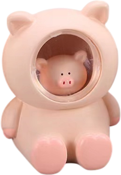 Ночник ILikeGift Spacesuit pig / 137P-DLM9023-03 - фото