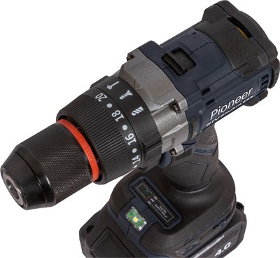 Аккумуляторная дрель-шуруповерт Pioneer CID-E2002BL-01