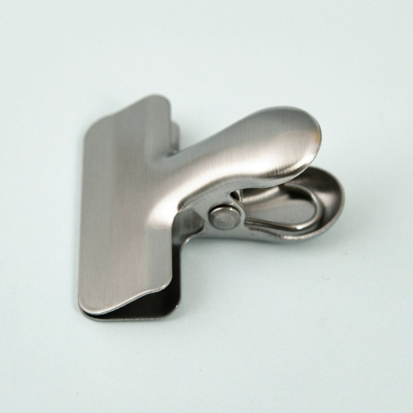 Зажим для пакетов Мультидом Металлик-Мини VL75-127