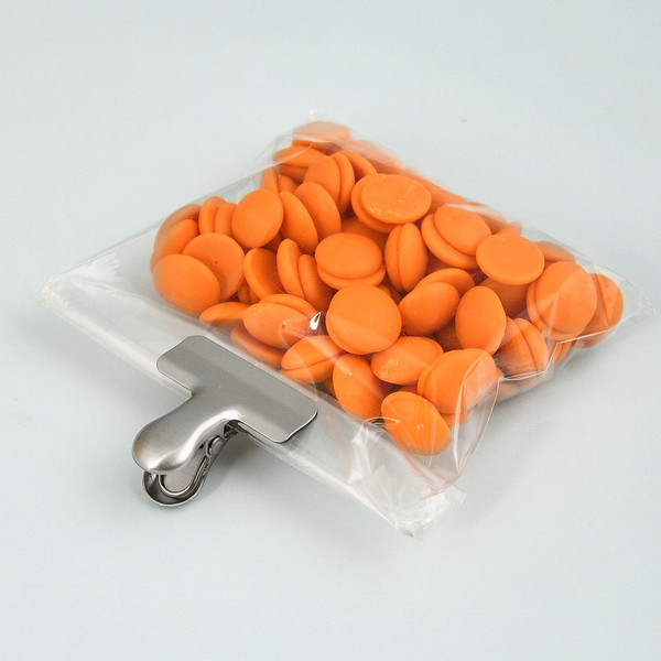 Зажим для пакетов Мультидом Металлик-Мини VL75-127