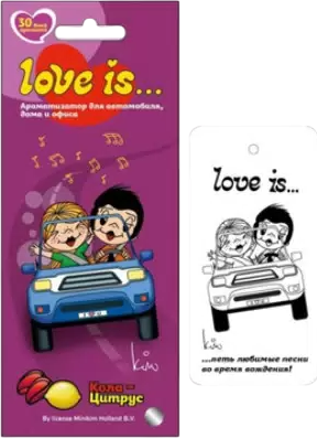 Ароматизатор автомобильный Aroma Riche Love Is / LI K 0012 - фото