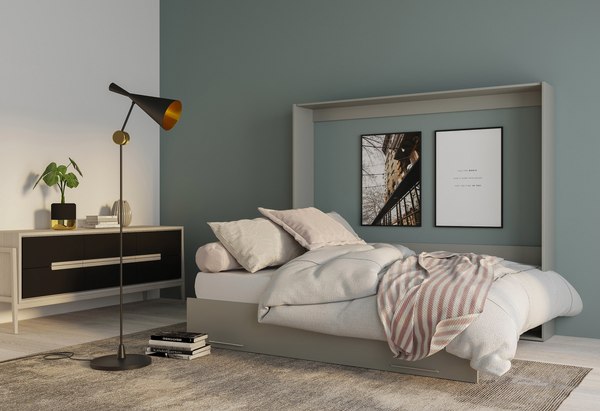 Шкаф-кровать трансформер Макс Стайл TNT 160x200x18 Egger