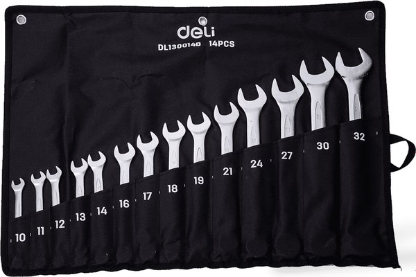 Набор ключей Deli EDL130014B - фото