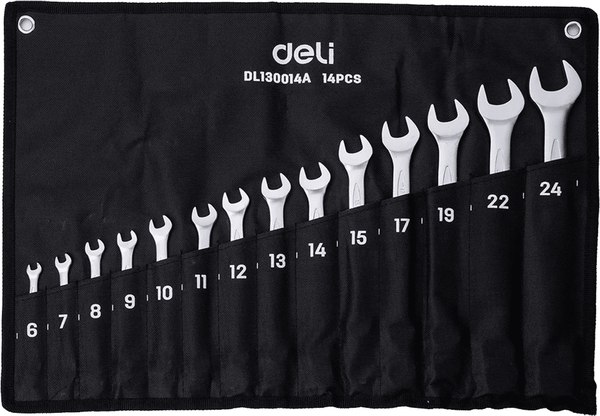 Набор ключей Deli EDL130014A - фото