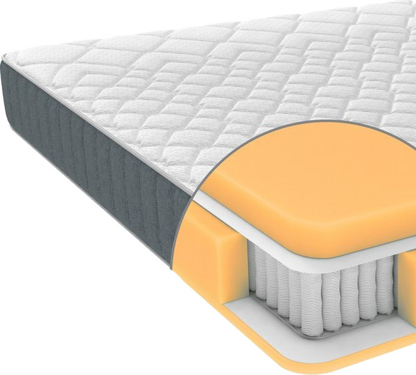 Матрас Enzio Houston Savana Grey 160x200 - фото