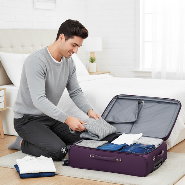 Чемодан на колесах MONZA 23014#