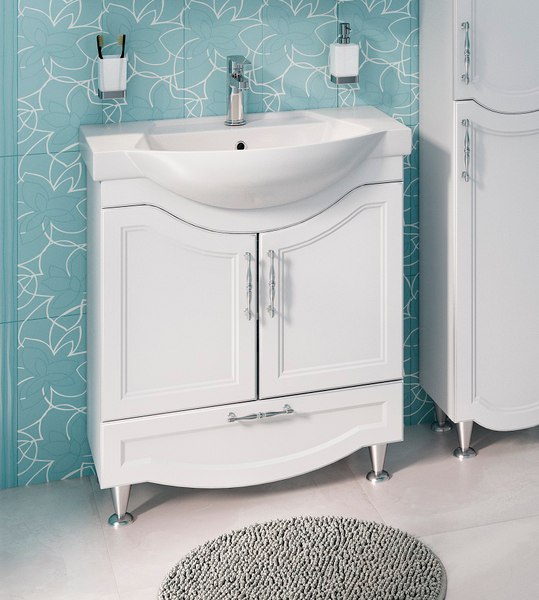 Тумба под умывальник Runo Неаполь 75 - фото