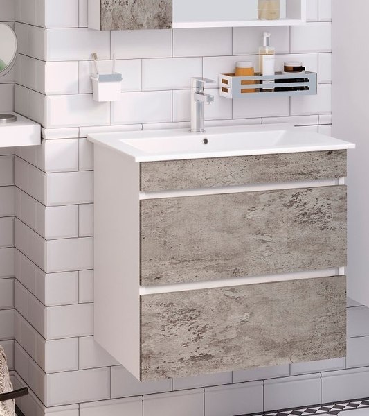 Тумба под умывальник Runo Манхэттен 65 - фото