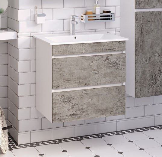 Тумба под умывальник Runo Манхэттен 75 - фото