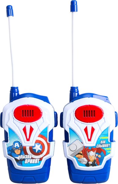 Рация игрушечная Marvel Рации супергероев. Мстители 6311E / 1385796 - фото