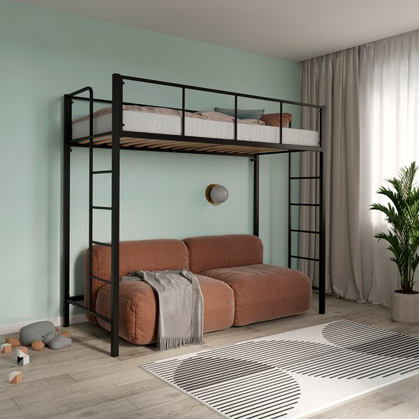 Односпальная кровать Князев Мебель Хельга 1 ХЕ1.90.200.Ч